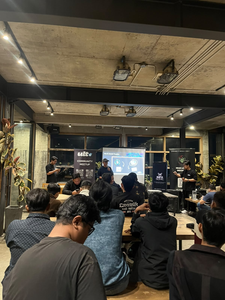 suasana diskusi sunset community summit concrete batu saat membedah pasar kripto 2027